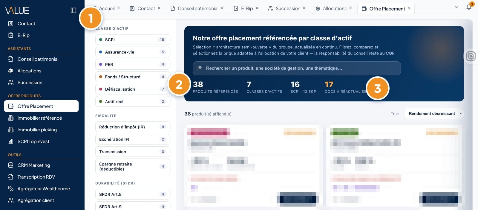 MyVALUE : L'offre de placement référencée par le Groupe