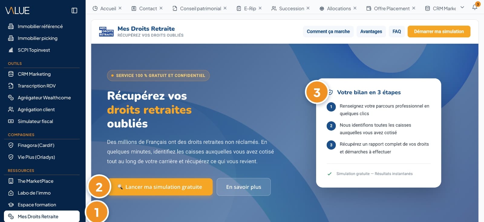 MyVALUE : Mes Droits Retraite : l'épargne retraite oubliée